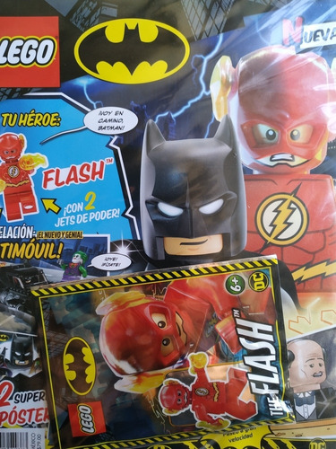 Revista Lego Batman Dc # 4 Figura Flash Nueva! | MercadoLibre