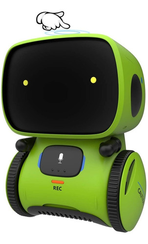 Robot Inteligente Para Niños,comando De Voz, Tactil,musica