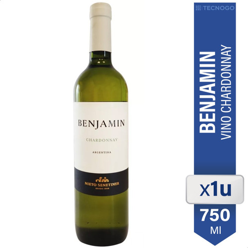 Vino Benjamin Nieto Senetiner Chardonnay 750ml 01almacen