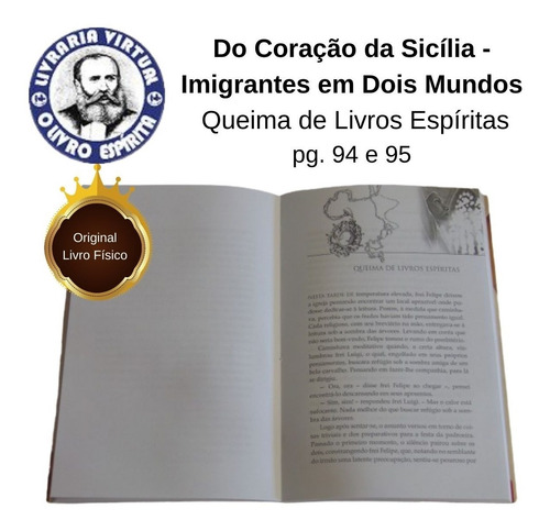 Imagem 3 de 3 de Do Coraçãoda Sicília - Imigrantes Em Dois Mundos - Fernando