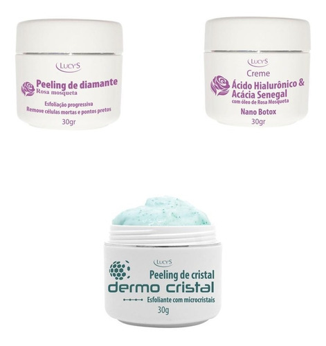 Pelling De Cristal Pelling De Diamante E Creme Nano Botox