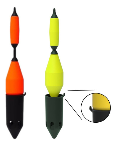 Kit 2 Boia Torpedo Com Carona 45g Copo Ceva Titan