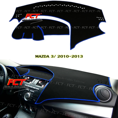 Cubre Tablero Mazda 3 2010 2011 2012 2013 Fabrica Fct