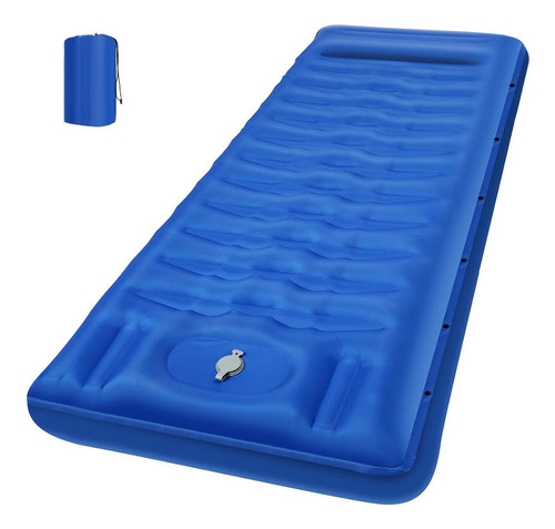 Colchon Inflable Individual Cama Inflable Acampar Colchoneta