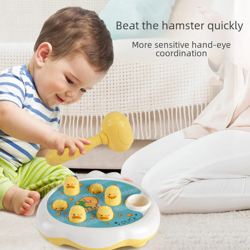 Baby Toy Duck Hit Gopher Hand Eye Coordination Plastic