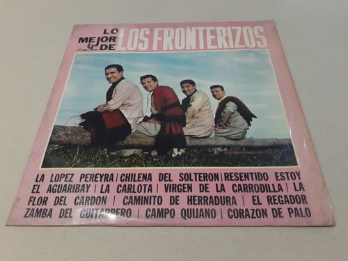 Lo Mejor De Los Fronterizos - Lp Vinilo Nacional Ex 8/10