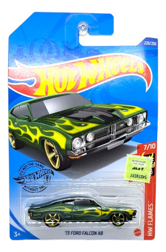 Ford Falcon '73 Xb Hw Flames Hot Wheels Mattel