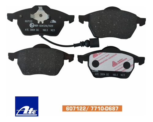 Kit Balatas Ate Original Jetta Gli A4 Mk4 1.8t Del Tras Vr6