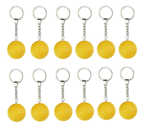 2 X 12 Uds Pickleball Llavero Colgante Juguete Llavero De