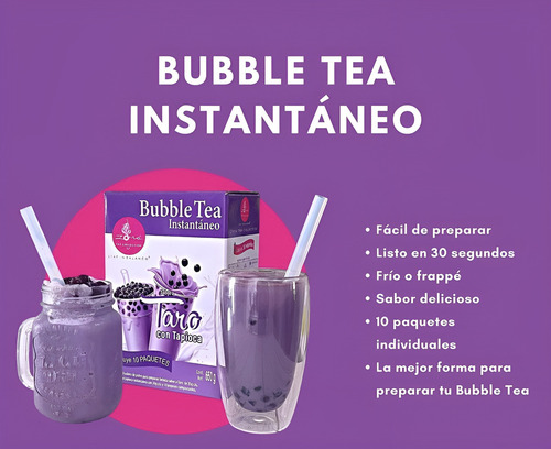 Taro Con Tapioca Bubble Tea, Zoma
