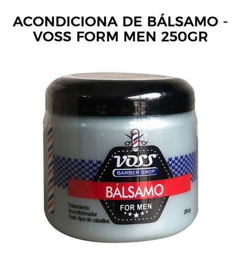 Acondicionador De Bálsamo - Voss Form Men 250gr