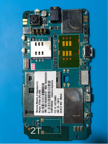 Placa *original* Motorola Me Xt303