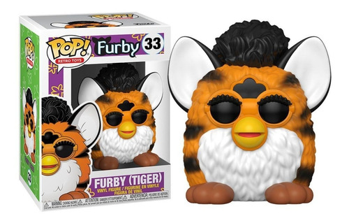 Imagem 1 de 3 de Funko Pop! Retro Toys Furby Tiger #33 Original +brinde