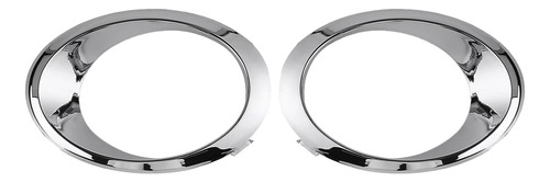 Cubierta Cromada Para Faros Antiniebla X2 Para Fusion Monde-