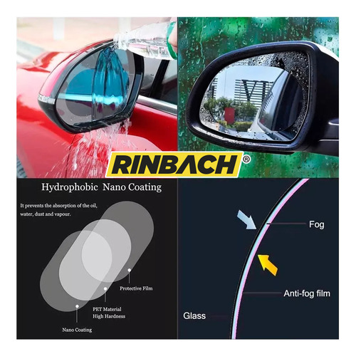 Película Protectora Retrovisor Ford Fusion 2006