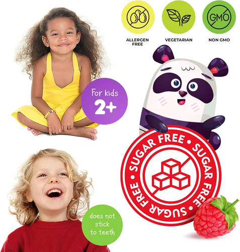 Dr. Moritz Gomitas De Magnesio Para Niños Sin Azúcar Pack2