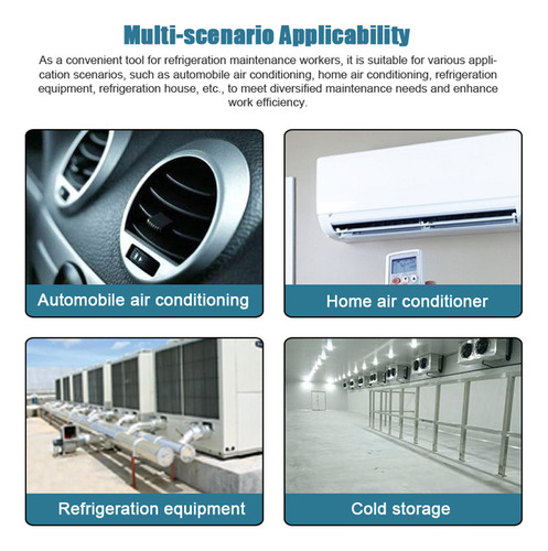 Manómetro De Refrigerante Refrigeración R404 Mantenimiento D