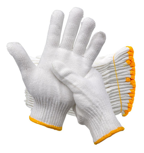 120 Pares De Guantes De Hilo Guantes De Trabajo Resistentes