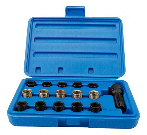 Kit De 16 Ferramentas Para Reparar Roscas De Velas De
