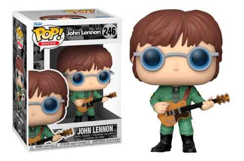 Imagen 1 de 1 de Funko Pop John Lennon 246 Chaqueta Militar