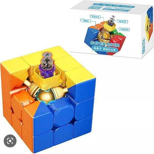 Magic Cube Moyu Super Rs3m 3x3, Version 2022, Ball-core Pro