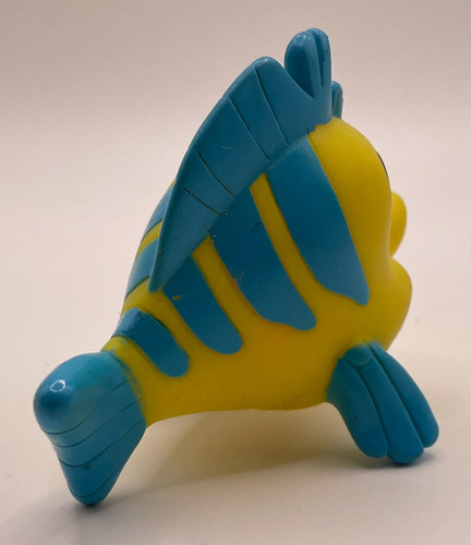 Flounder Flonder Pez La Sirenita Figura Original Disney 8cm (Usado)