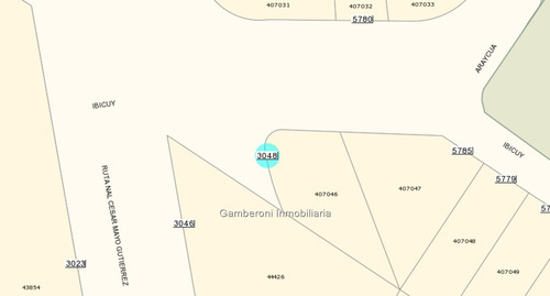 Terreno En Venta En Abayubá, Nivelado, Sobre C.m.gutierrez