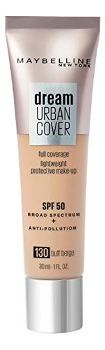 Base De Maquillaje Maybelline Dream Urban Cover, 30 Ml, Fact