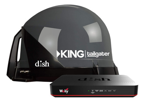 King Vq4550 Tailgater Bundle Antena De Tv Via Satelite Porta
