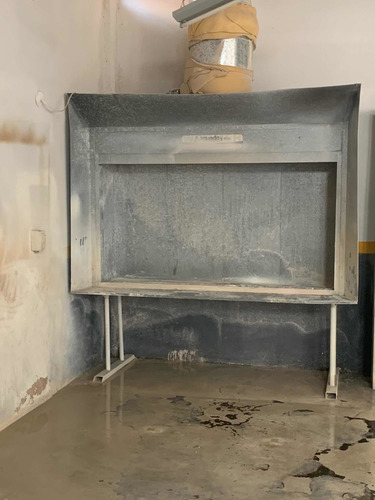 Cabina Pintura Frente Extraccion Compacto Impecable Aguado