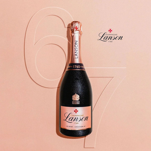 Lanson Champagne Frances Le Rose Creation 750ml