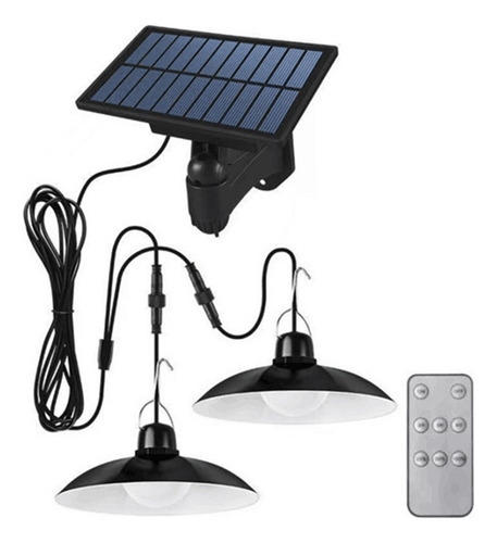 Lámpara Colgante Led Solar Con Cable De Extensión,2024