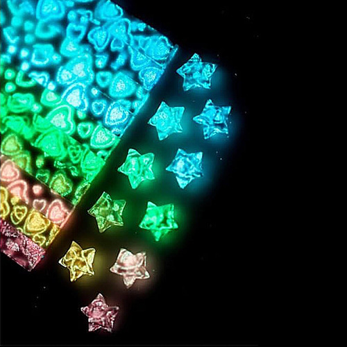 Tiras De Papel De Estrella Estrella De La Suerte Estrellada