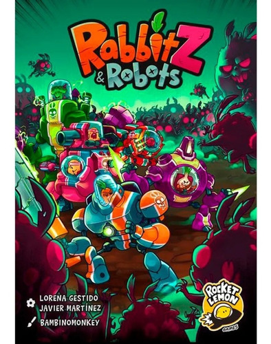 Rabbitz And Robots Defiende La Huerta Zombies Juego Top Ed