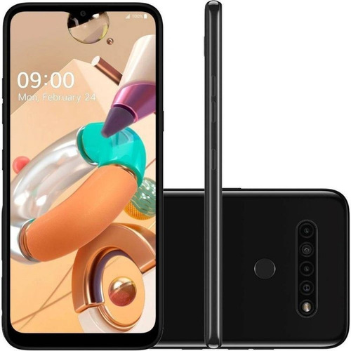 Celular LG K41s 6,55 3gb Ram 32gb Dual Chip Octa Core Preto