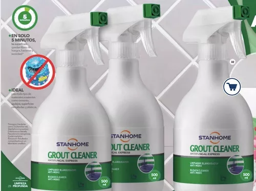 Stanhome 3 Grout Cleaner - Limpiador Blanqueador Antimoho