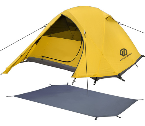 2 Person Camping Tent, Waterproof Windproof 4 Season 3 Seaso