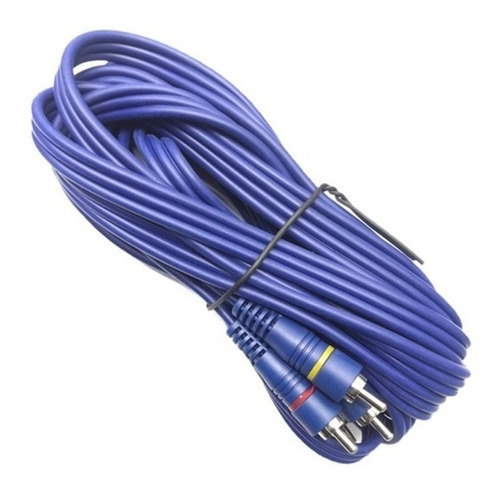 Cable 3 Rca Macho A 3 Rca Macho 3 Mts Audio Video Reforzado