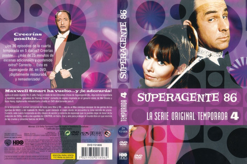 El Super Agente 86 ,serie Completa Latino Y Subt. Dvd
