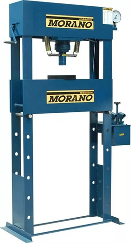 Prensa Hidráulica Morano Ph 40 M4 40 Toneladas Manual Color Azul