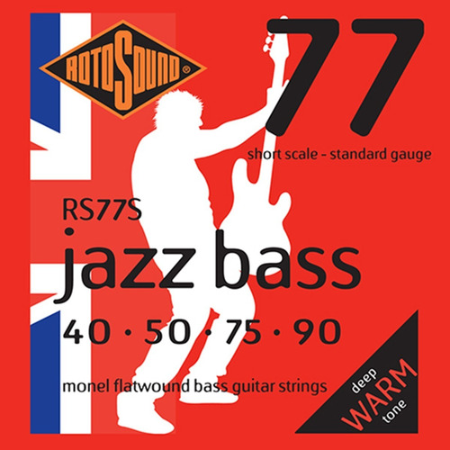 Corda Para Baixo Rotosound Jazz Bass Rs77s 040/090