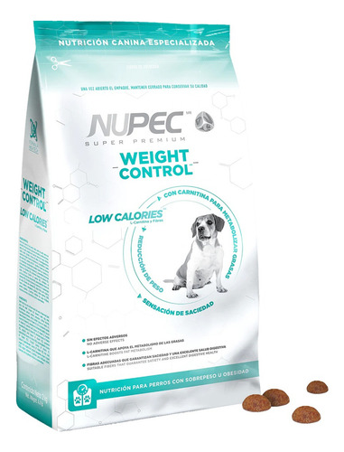 Croquetas Nupec Weight Control 15kg+ Patitas De Pollo Frida