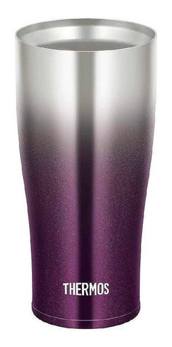 Taza térmica Caribe de 420 ml, color morado liso