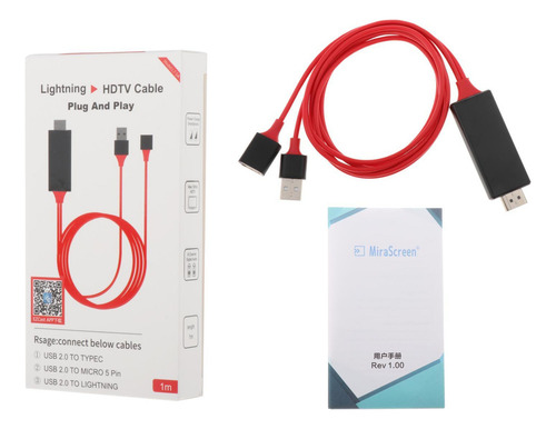Cable Hdmi De Teléfono A Tv Adaptador Hdmi Cable Hdmi