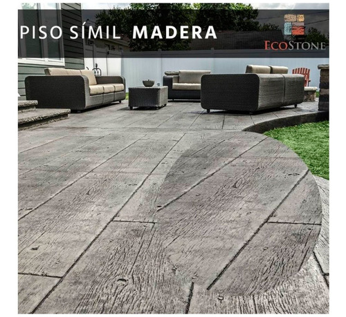 Imagen 3 de 10 de Piso Madera Veteada 116x15 Gris