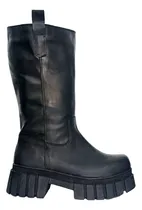 Comprar Borcegos Bota Mujer 100% Cuero Vacuno Media Caña 6400