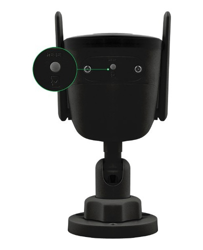 Câmera Ip Mibo Im5 Sc Wi-fi Full Hd Black Intelbras