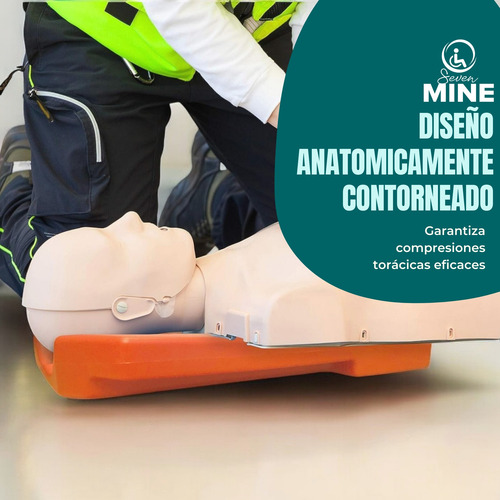 Tabla Para Rcp | Reanimación Pulmonar | Rescate Sc Pa6