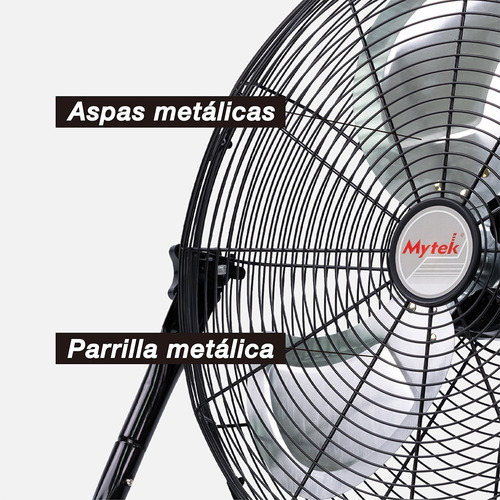 Li Ventilador Industrial De Piso/pared Mytek 3406 20