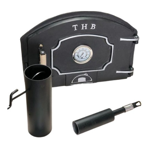 Kit De Construccion Para Horno De Barro Marca Thb Puerta Fun